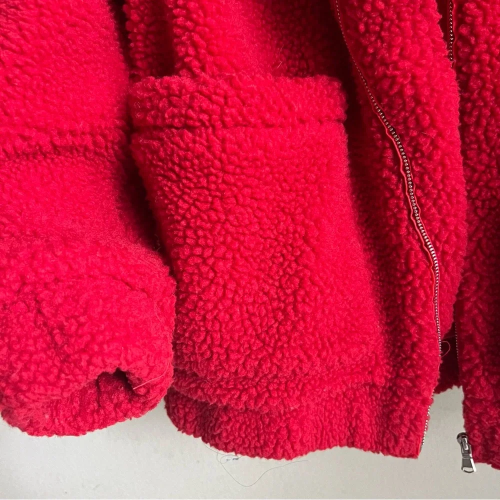 I.AM.GIA Teddy Red Jacket - Picture 3 of 5